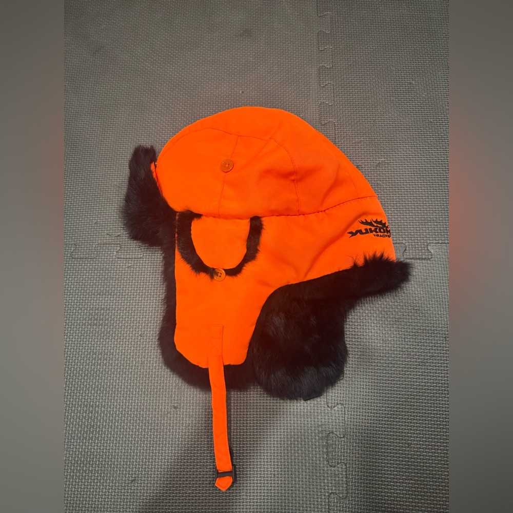 Yukon Blaze Orange Trapper Hat